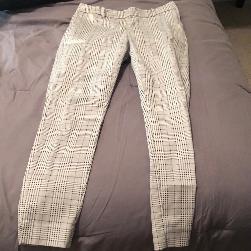 Black and grey pants